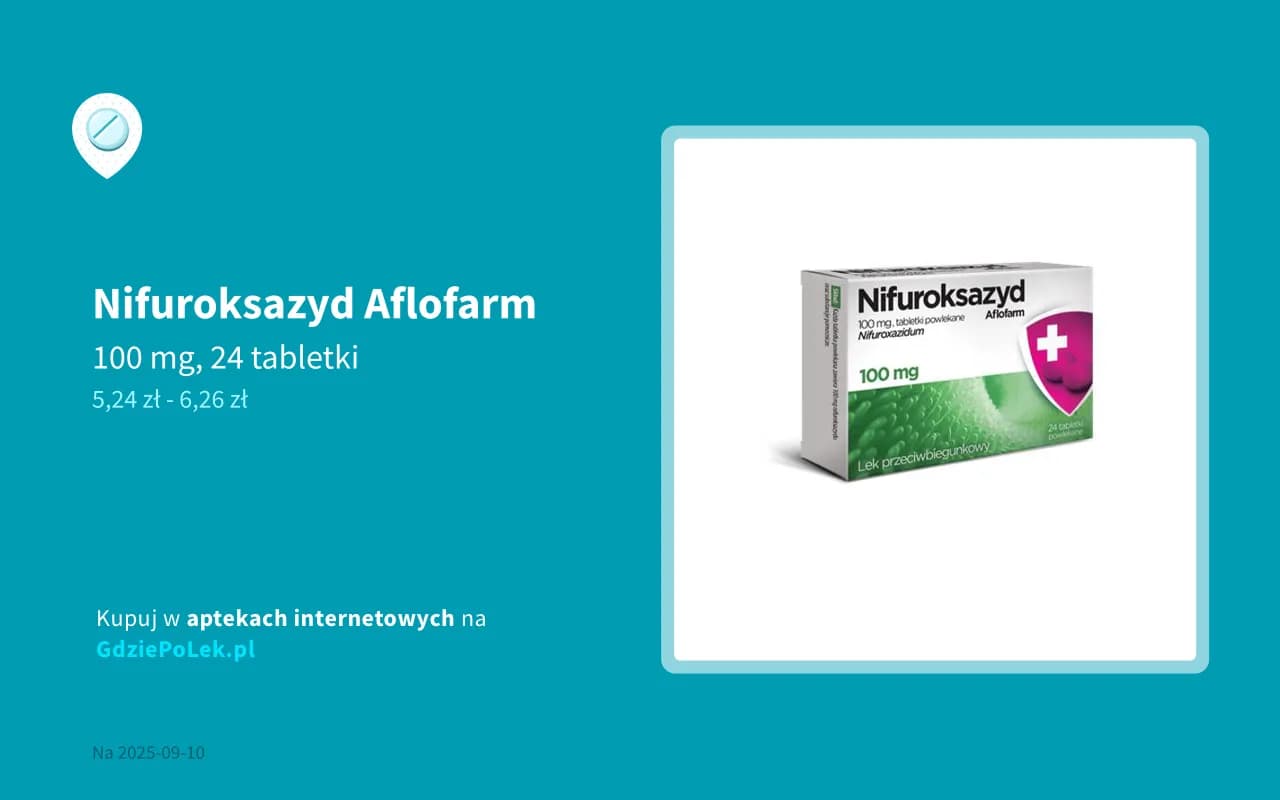 Nifuroksazyd czy można kupić bez recepty? Sprawdź dostępność leku Nifuroksazyd czy można kupić bez recepty? Sprawdź dostępność leku
